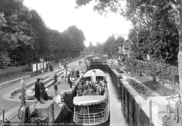 Photo of Maidenhead, Boulter's Lock 1925