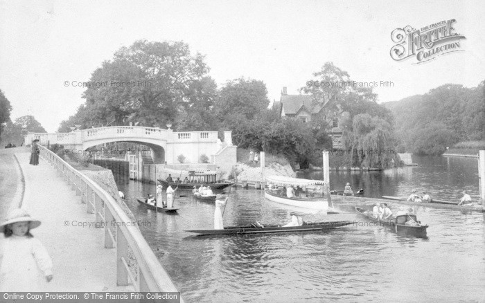 Photo of Maidenhead, Boulter's Lock And Bridge 1913