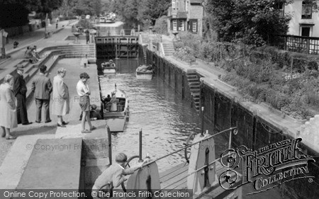 Photo of Maidenhead, Boulter's Lock c.1955