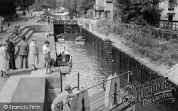 Boulter's Lock c.1955, Maidenhead