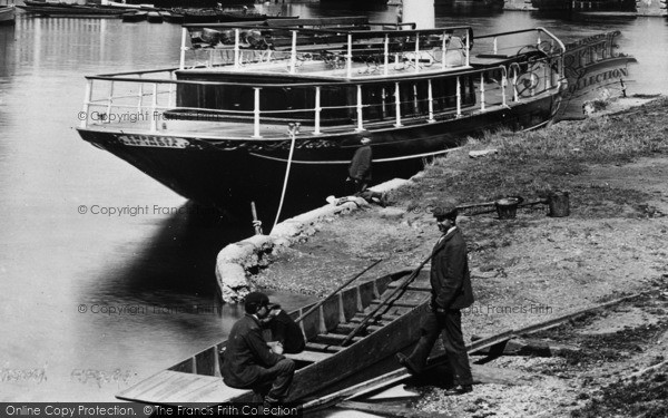 Photo of Maidenhead, Boys And Boats 1898
