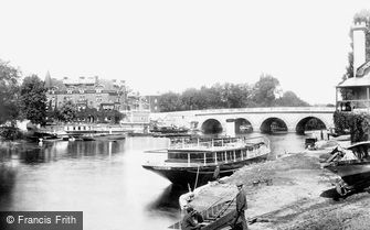 Maidenhead, Bridge and Riviera Hotel 1898