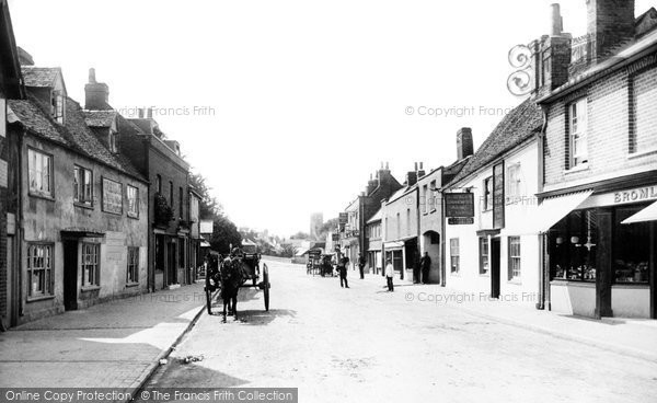 Photo of Maidenhead, Bridge Street 1890