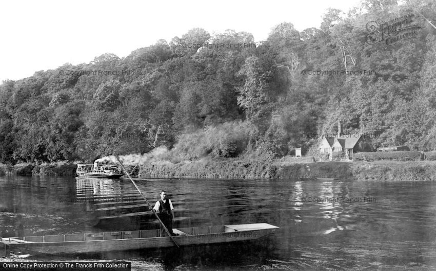 Maidenhead, Ferry and Cottage 1906