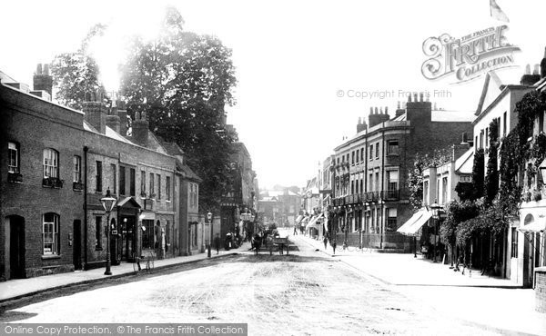 Photo of Maidenhead, High Street 1890