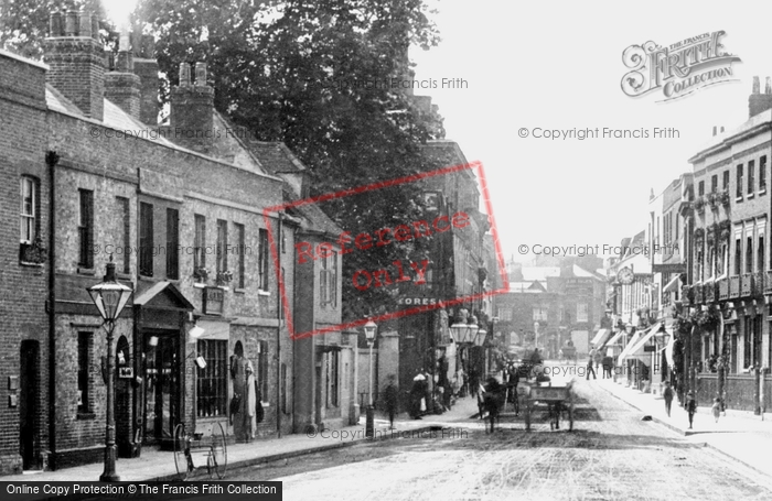 Photo of Maidenhead, High Street 1890