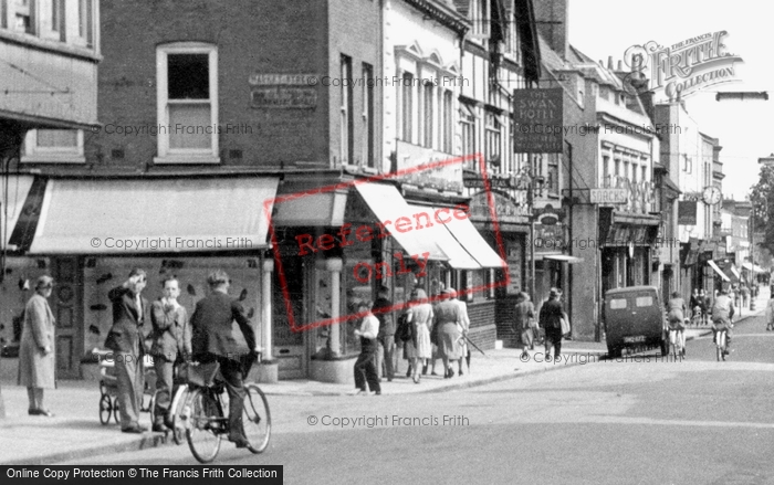 Photo of Maidenhead, High Street c.1955