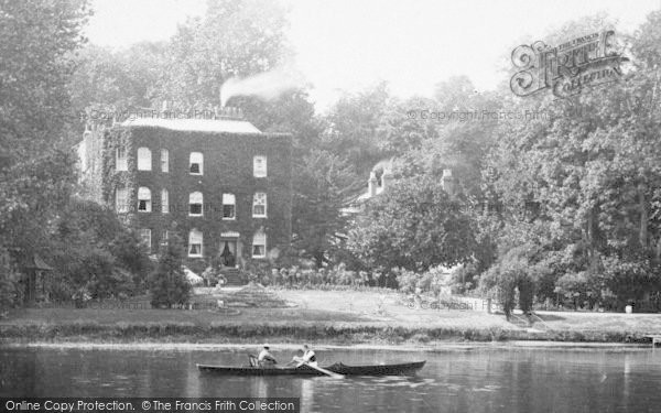 Photo of Maidenhead, Lord Pollington's House And The Thames 1890
