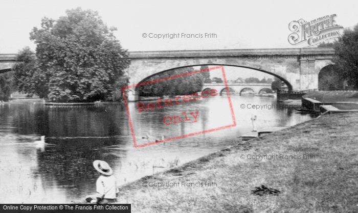 Photo of Maidenhead, Railway Bridge And River Thames 1890