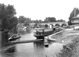 River Thames And Bridge 1925, Maidenhead