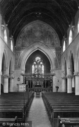 St Luke's Church Interior 1911, Maidenhead