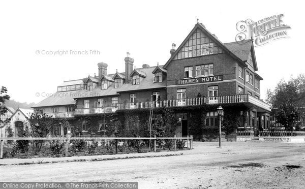Photo of Maidenhead, Thames Hotel 1893