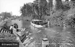 Thames Upstream From Boulter's Lock c.1955, Maidenhead