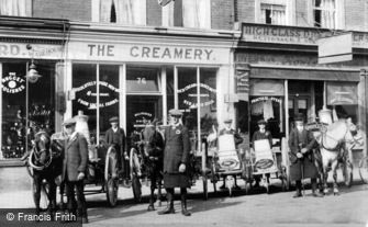 Maidenhead, The Creamery, Queen Street c1908