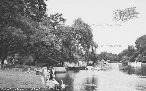 Photo of Maidenhead, The River c.1950