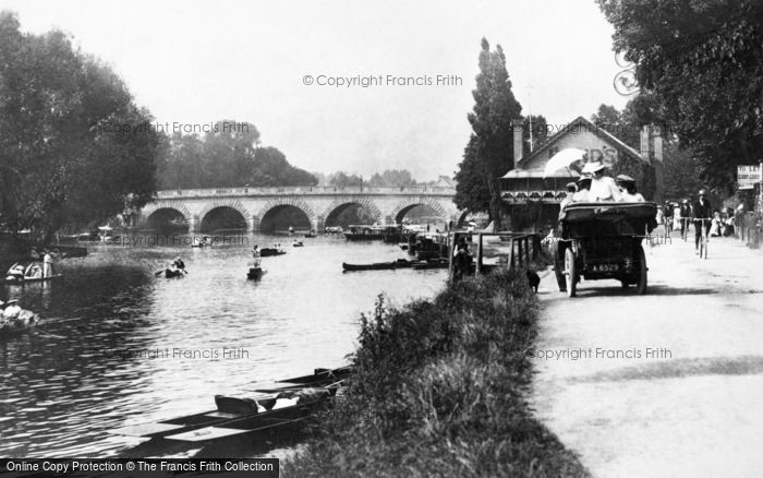 Photo of Maidenhead, The River Thames And Bridge 1906