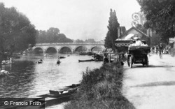 The River Thames And Bridge 1906, Maidenhead