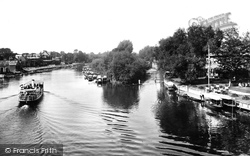 The River Thames Showing Skindle's Lawn 1921, Maidenhead