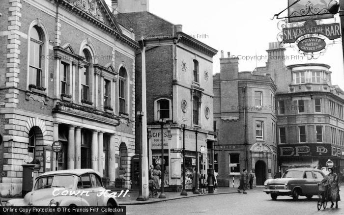 Photo of Maidenhead, Town Hall c.1955