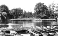 Maidenhead, view across the River Thames 1899