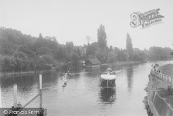 View From Boulter's Lock 1913, Maidenhead