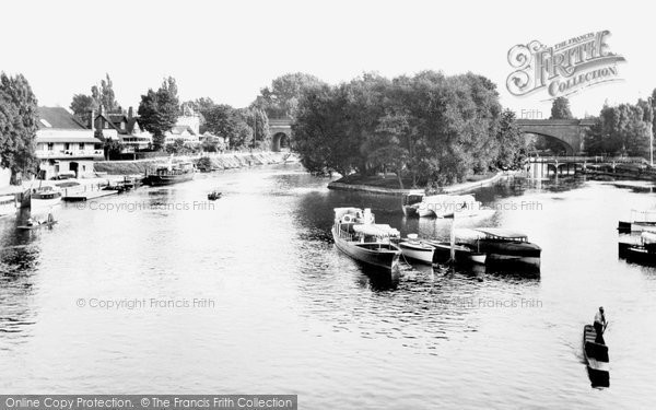 Photo of Maidenhead, View From Bridge 1925