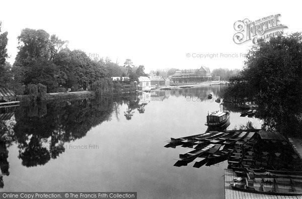 Photo of Maidenhead, View From The Bridge 1893