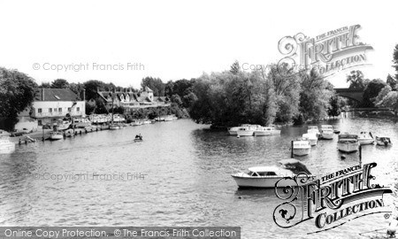 Photo of Maidenhead, View From The Bridge c.1965