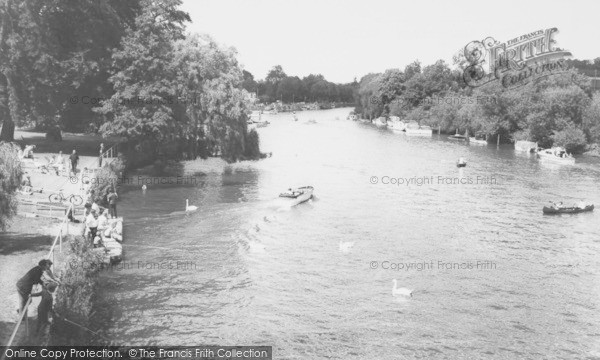Photo of Maidenhead, View From The Bridge c.1965