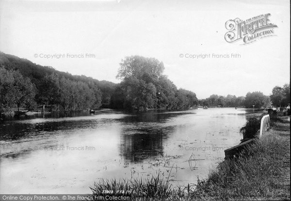 Photo of Maidenhead, View Towards Boulter's Lock 1896