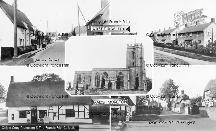 Photo of Maids Moreton, Composite c.1960