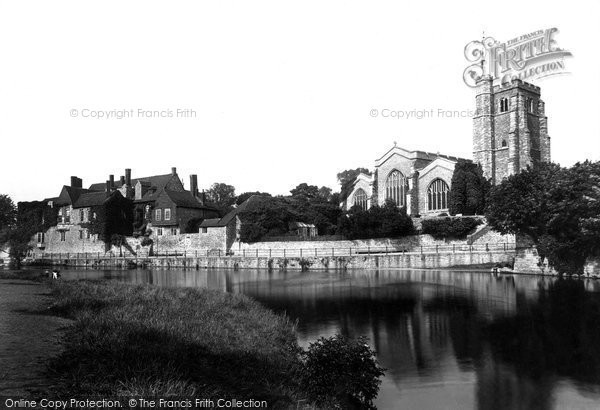 Photo of Maidstone, All Saints' Church 1898