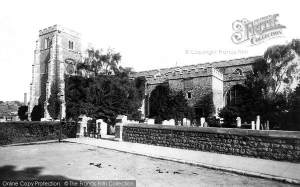 Photo of Maidstone, All Saints' Church 1898 - Francis Frith