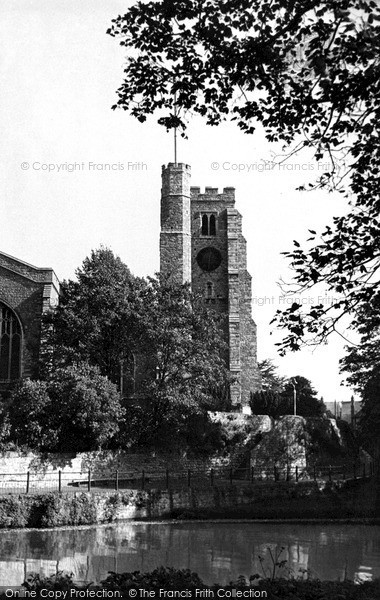 Photo of Maidstone, All Saints' Church c.1955