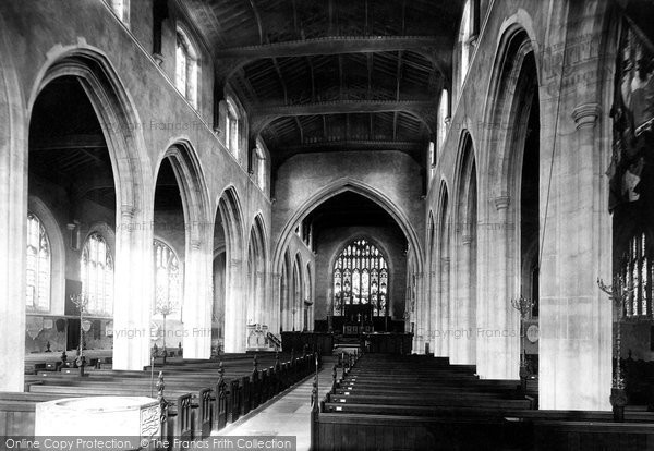 Photo of Maidstone, All Saints' Church Interior 1892