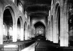 All Saints' Church Interior 1892, Maidstone