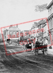 Carriages On The High Street 1898, Maidstone
