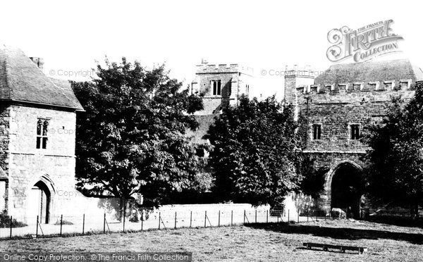 Photo of Maidstone, College Gate 1898