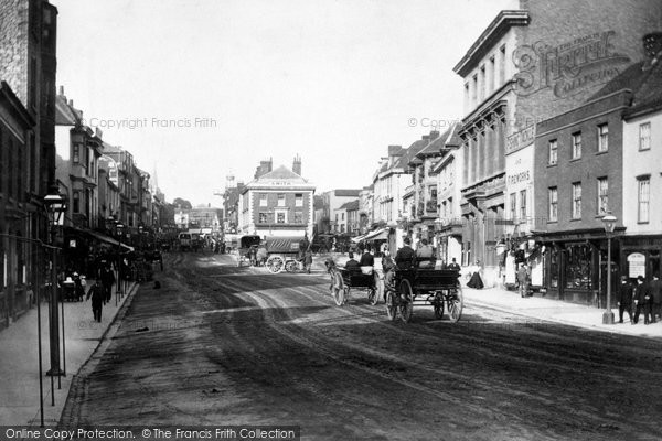 Photo of Maidstone, High Street 1898