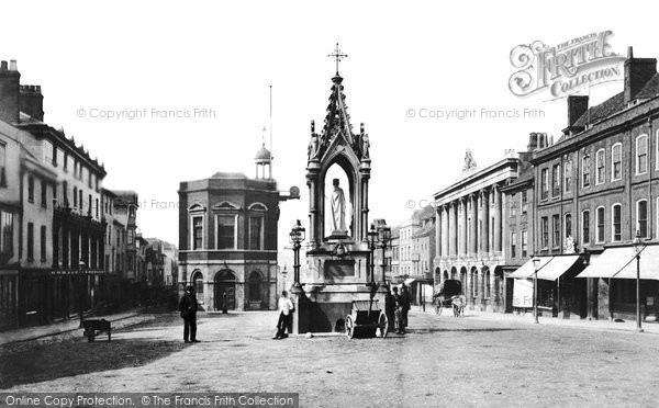 Photo of Maidstone, High Street c.1870
