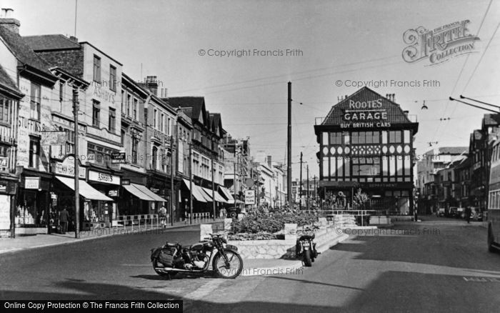 Photo of Maidstone, High Street c.1955