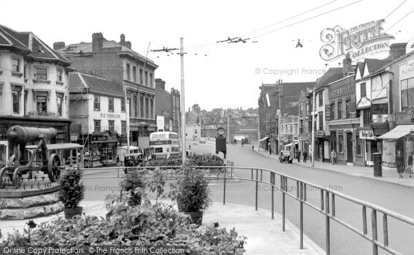 Photo of Maidstone, High Street c.1955