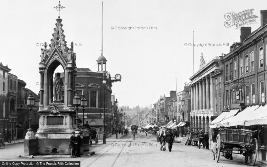 Maidstone, Market Place 1885