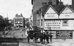 Morphett's Grocery & Provisions Warehouse, Market Place 1885, Maidstone