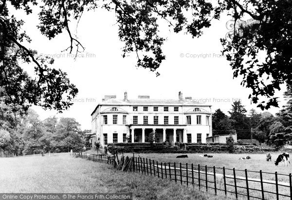 Photo of Maidstone, Mote House c.1955