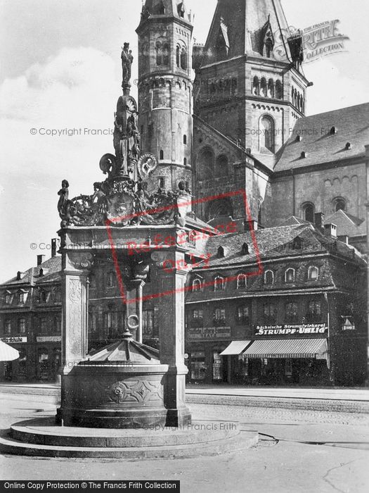 Photo of Mainz, The Well c.1930