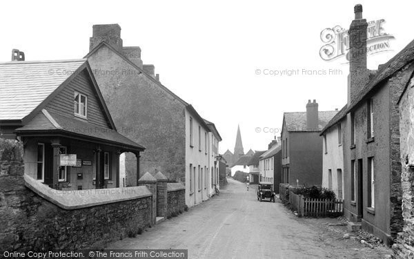 Photo of Malborough, Higher Town 1927