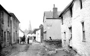 Malborough, Village and Church 1890