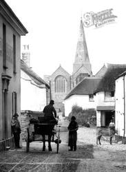 Village And Church 1890, Malborough