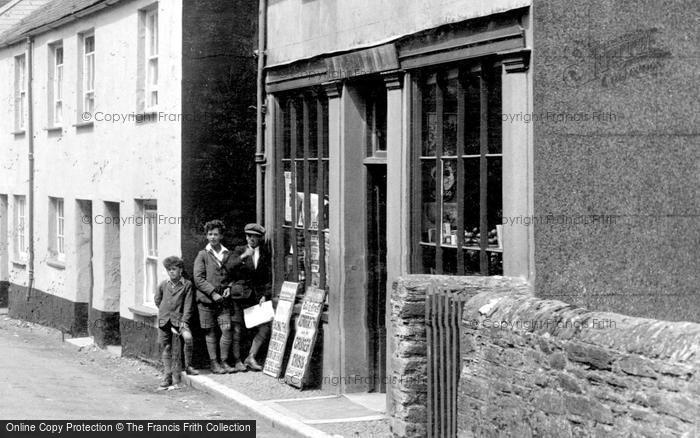 Photo of Malborough, Village Shop 1927